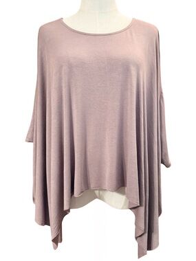 NWOT Spring Haze Dusty Mauve Billowy Blouse in S/M